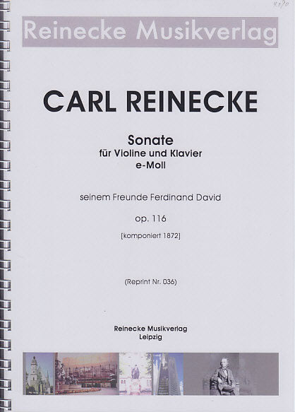 Reinecke, Sonata op. 116 in e (1872) (Reinecke Musikverlag)