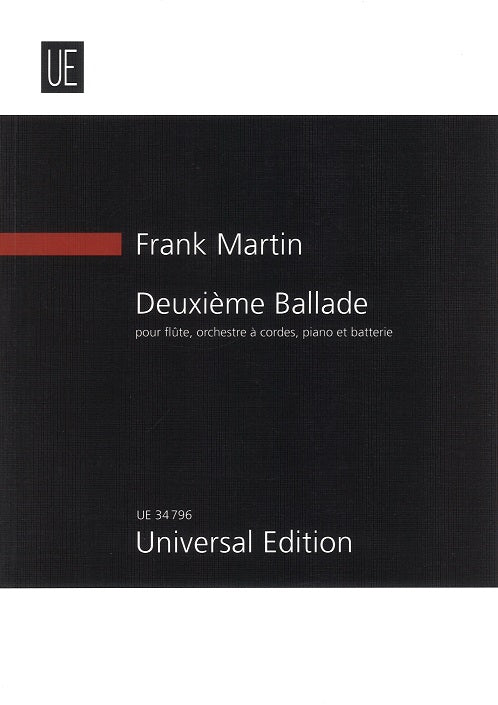 Martin, Ballade No. 2 (Fl,Str,Pf,Perc) (Universal)