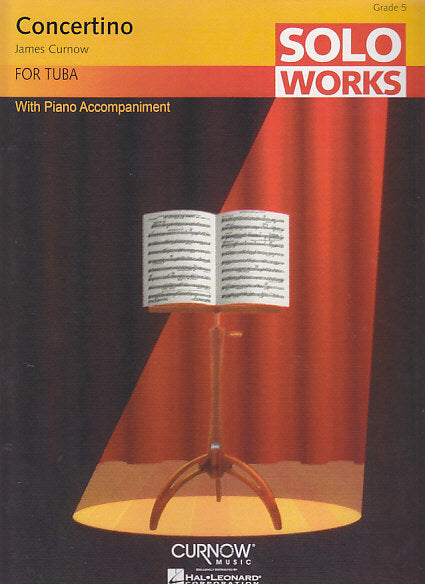 Curnow, Concertino for Tuba (Tba,Pf) (Curnow Music/Hal leonard)