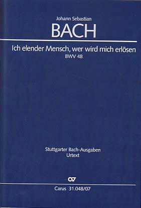 Bach, Cantata No. 48 (Carus)