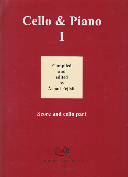 Cello & Piano 1 (Editio Musica Budapest)