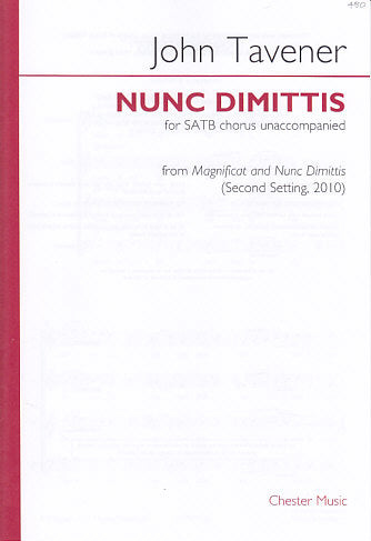 Tavener, Nunc Dimittis (SATB) (Chester)