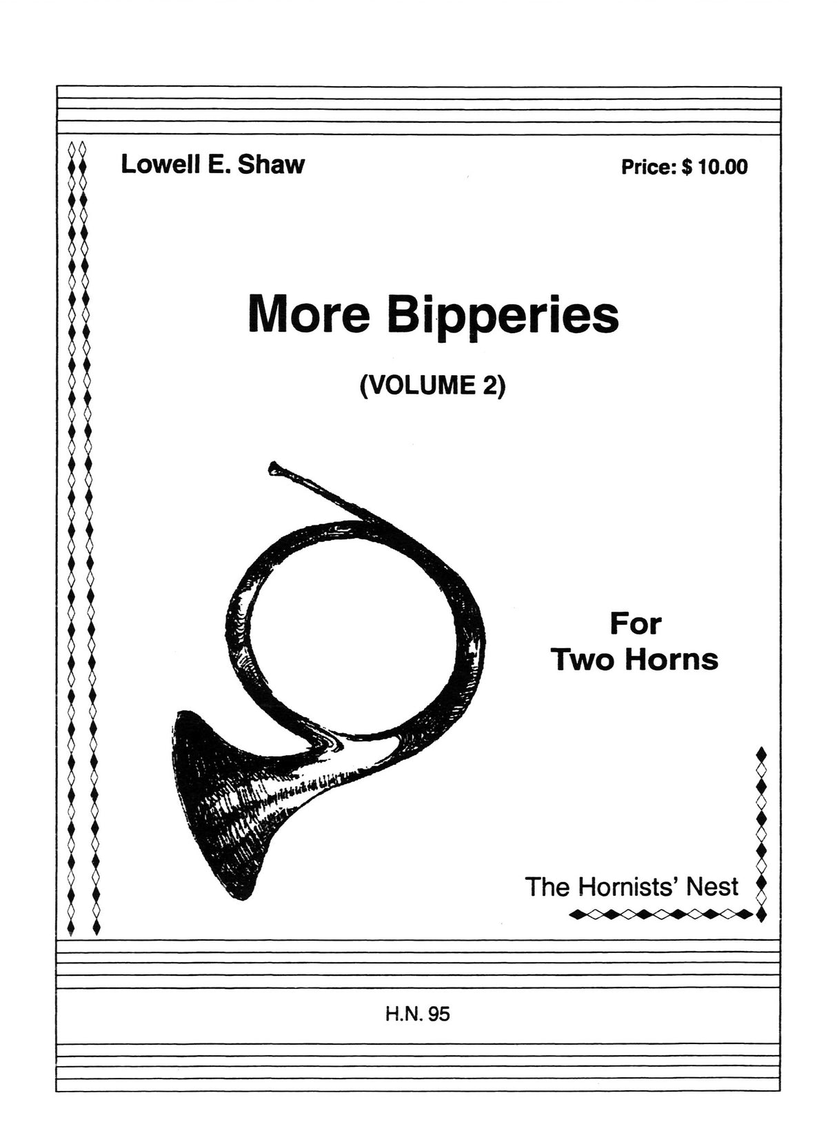 Shaw, More Bipperies (2Hn) (Hornists' Nest)