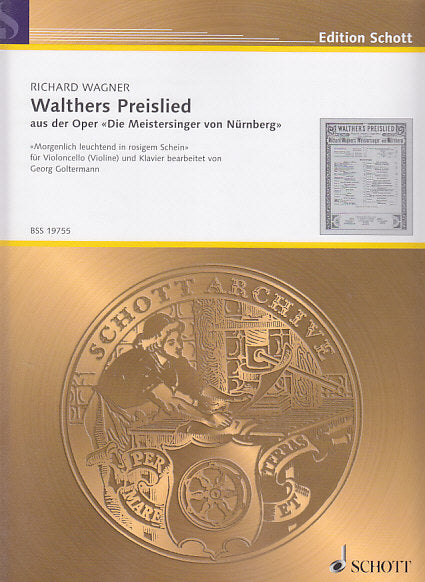 Wagner, Walthers Preislied (Vc/Vn,Pf) (Schott)
