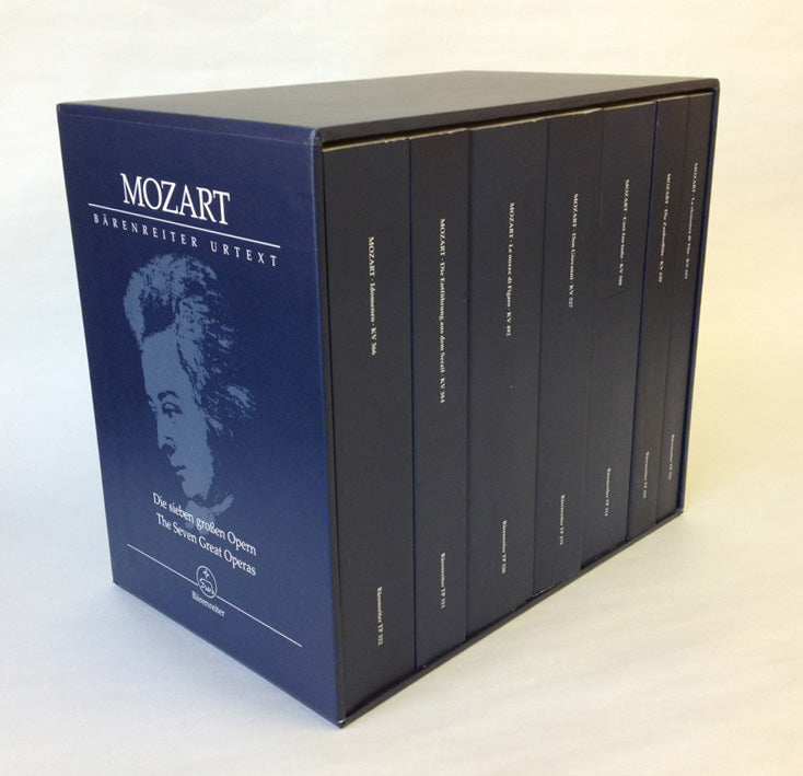 Mozart, 7 grossen Opern (7-v. Set) rev. (Barenreiter)