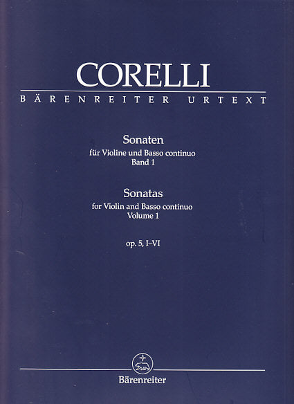 Corelli, Sonatas op. 5/1-6 (Hogwood) (Barenreiter)