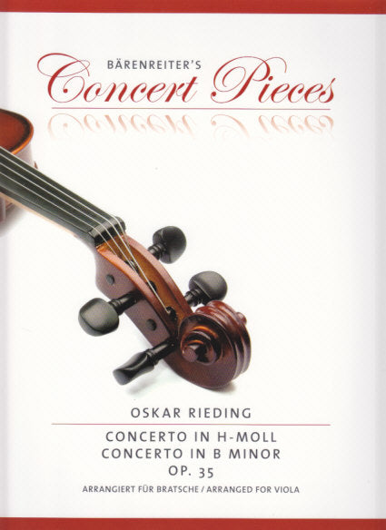 Rieding, Concerto op. 35 (Va,Pf) (Barenreiter)