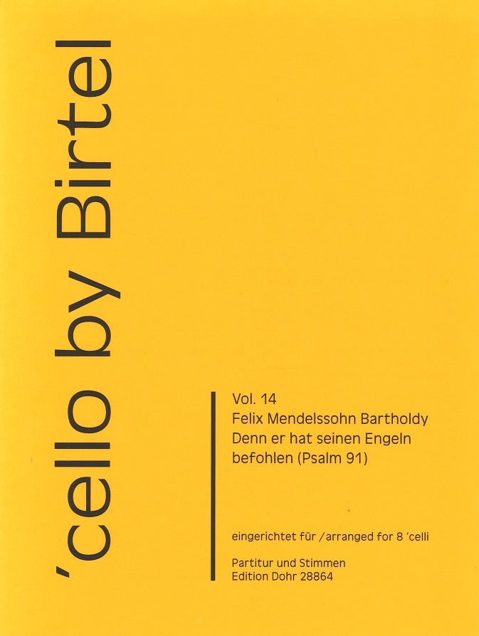 Mendelssohn, Denn er hat seinen... (8Vc) (Dohr)