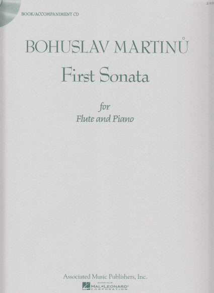 Martinu, Sonata No. 1 (Fl,Pf) (+CD) (AMP)