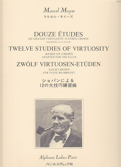 Moyse, 12 Etudes de grande virtuosite (Leduc)