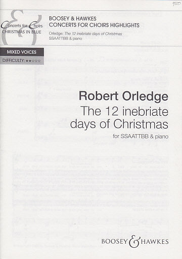 Orledge, 12 inebriate days of Christmas (Boosey)