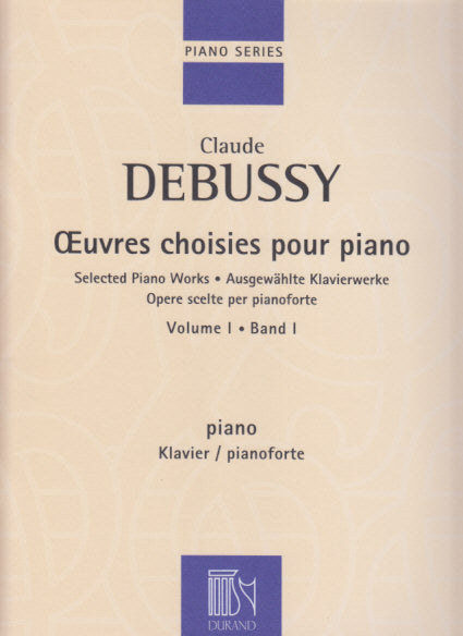Debussy, Oeuvres choisies 1 (Alberti) (Durand)