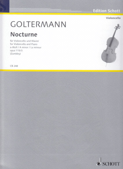 Goltermann, Nocturne op. 115/3 in a (Schott)