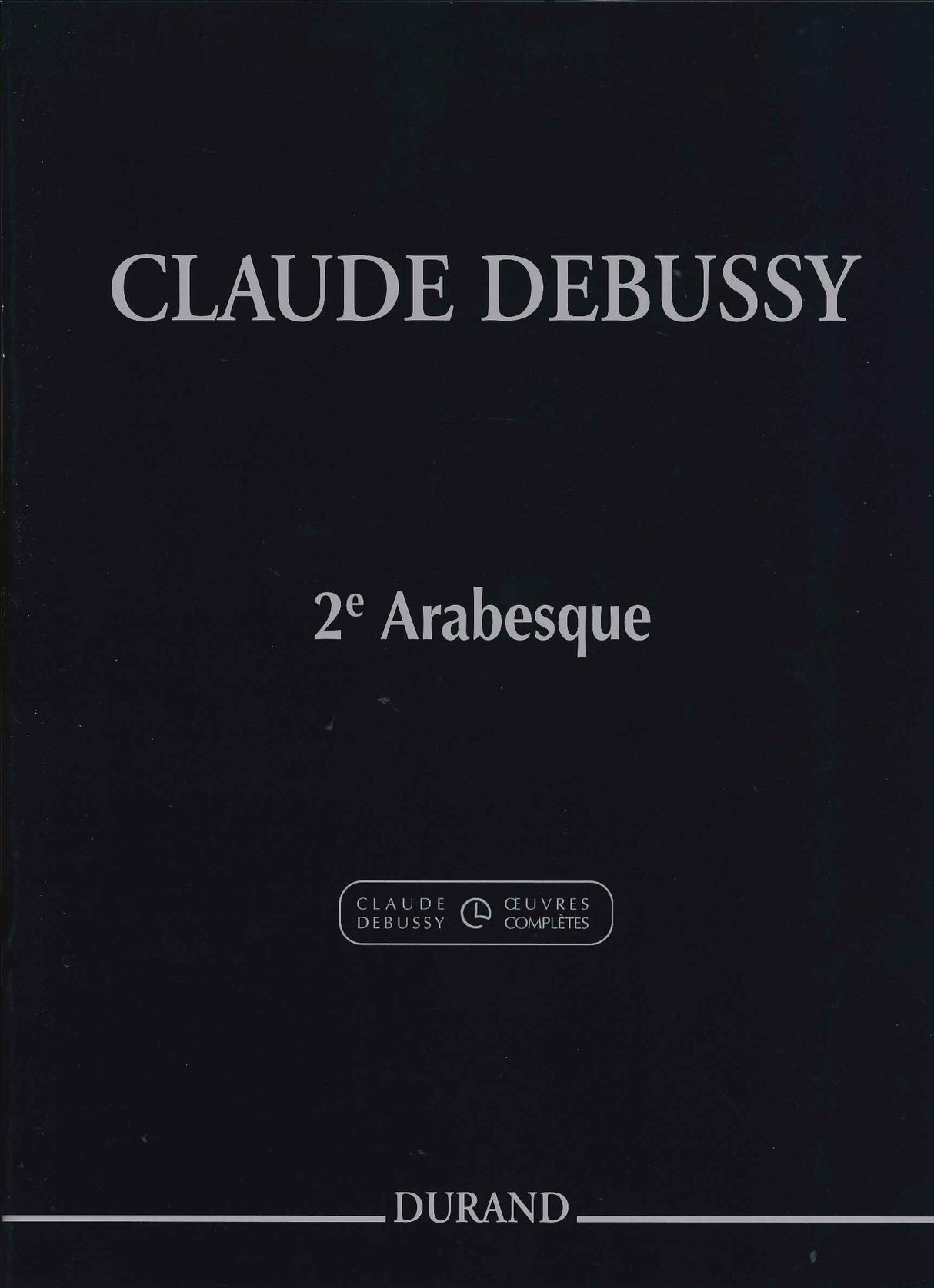 Debussy, Arabesque No. 2 (Howat) (Durand)