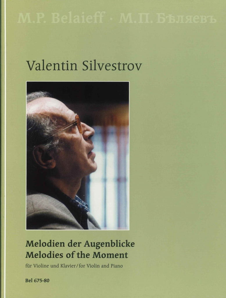 Silvestrov, Melodien der Augenblicke Set (Belaieff)