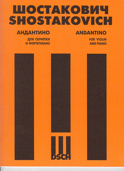 Shostakovich, Andantino fr Quartet No. 4 (DSCH Publishers)