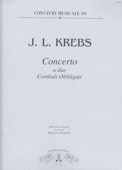 Krebs, Concerto a due cembali obbligati (Armelin Musica)