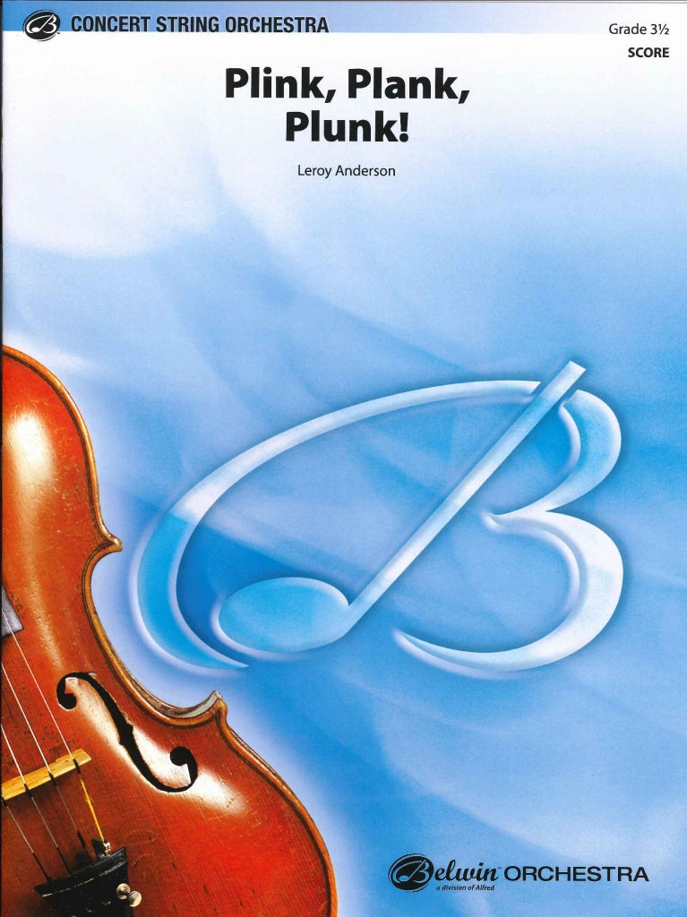 Anderson, Plink, Plank, Plunk! Score (Belwin/Alfred)