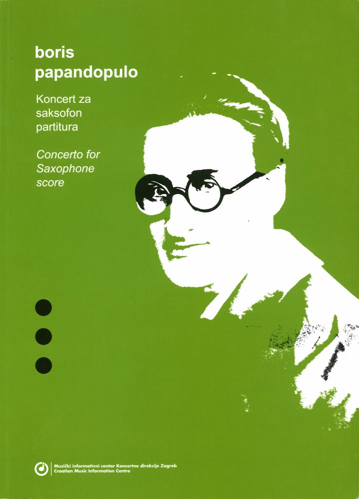 Papandopulo, Concerto for Saxophone (Croatian Music Information Centre)