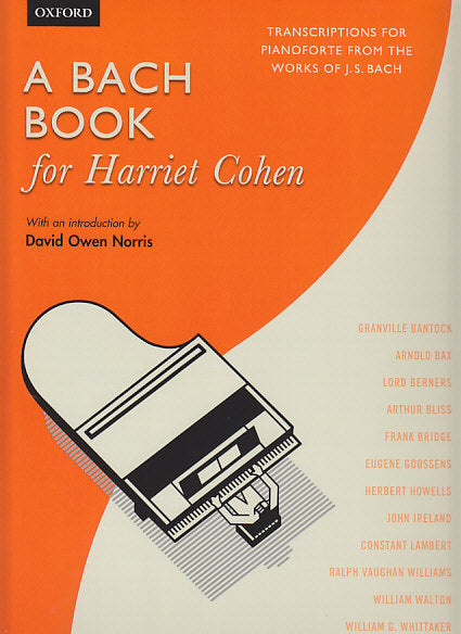 Bach Book for Harriet Cohen (Norris) (Oxford University Press)