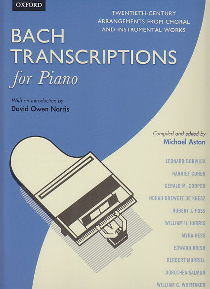 Bach Transcriptions for Piano (Aston) (Oxford University Press)