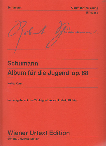 Schumann, op. 68 Album fur die Jugend (Wiener Urtext Edition)