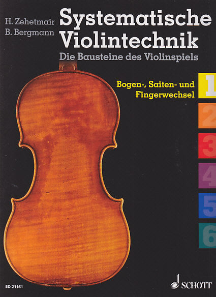 Bergmann, Systematische Violintechnik 1 (Schott)