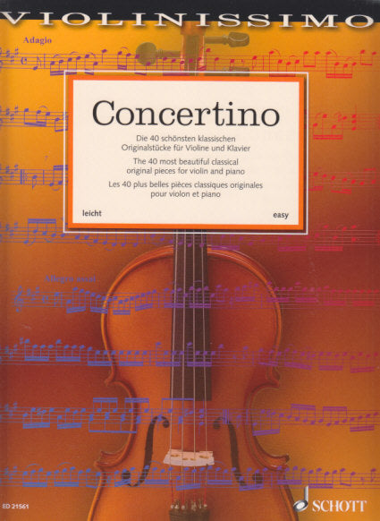 Violinissimo 1: Concertino (Schott)