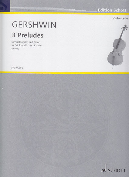 Gershwin, 3 Preludes (Schott)