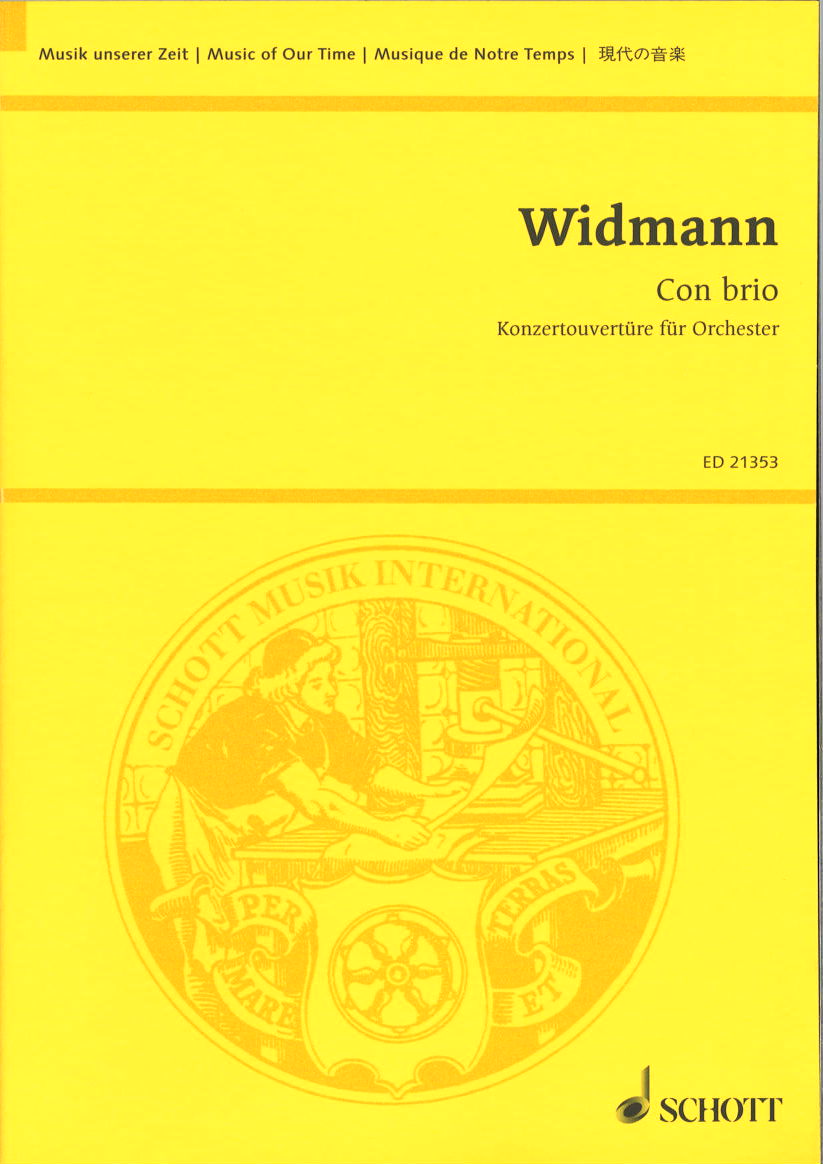 Widmann, Con brio. Konzertouverture (Schott)
