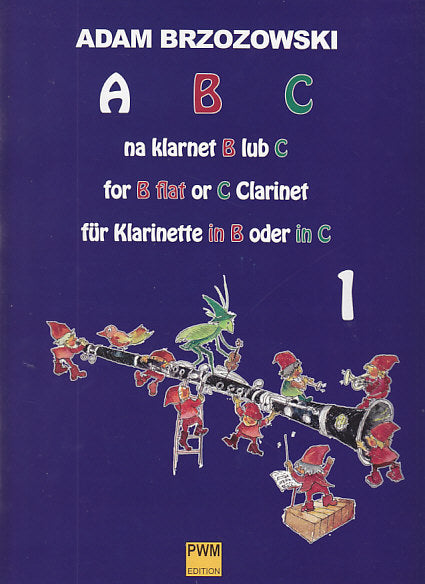Brzozowski, A B C for Clarinet 1 (PWM)