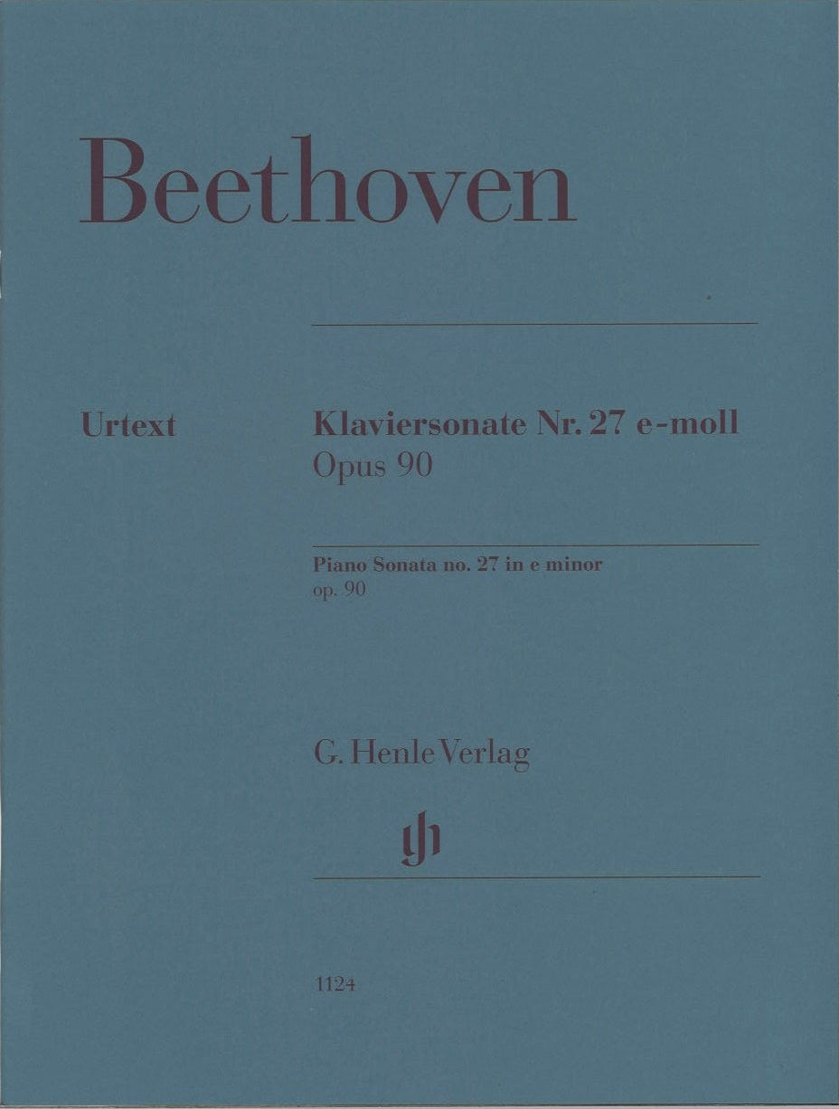 Beethoven, Sonata No.27 in e op. 90 (Henle)