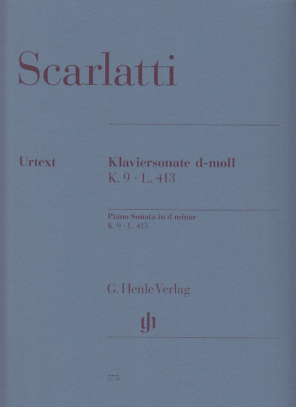 Scarlatti, Sonata in d, K 9, L 413 (Henle)