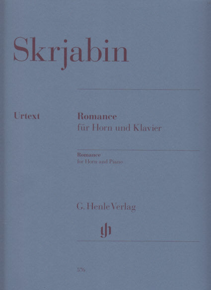 Scriabin, Romance (Henle)