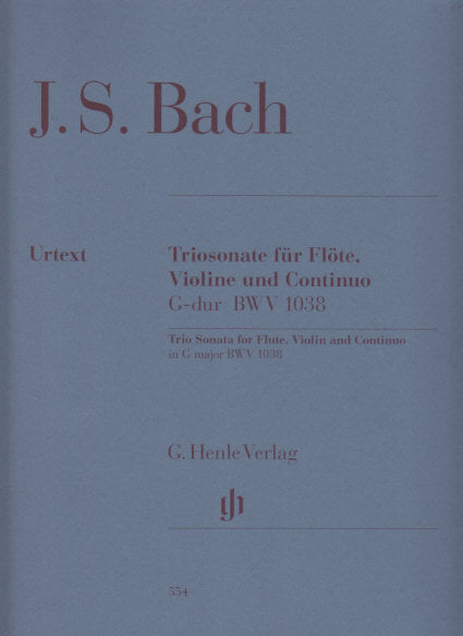 Bach, Trio Sonata BWV 1038 in G (Henle)