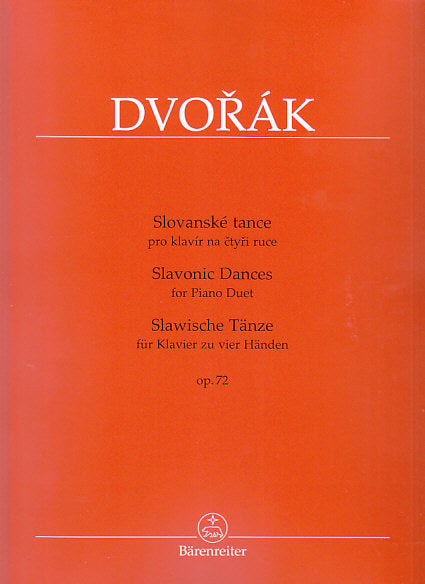 Dvorak, Slavonic Dances op. 72 B 145 (Barenreiter)
