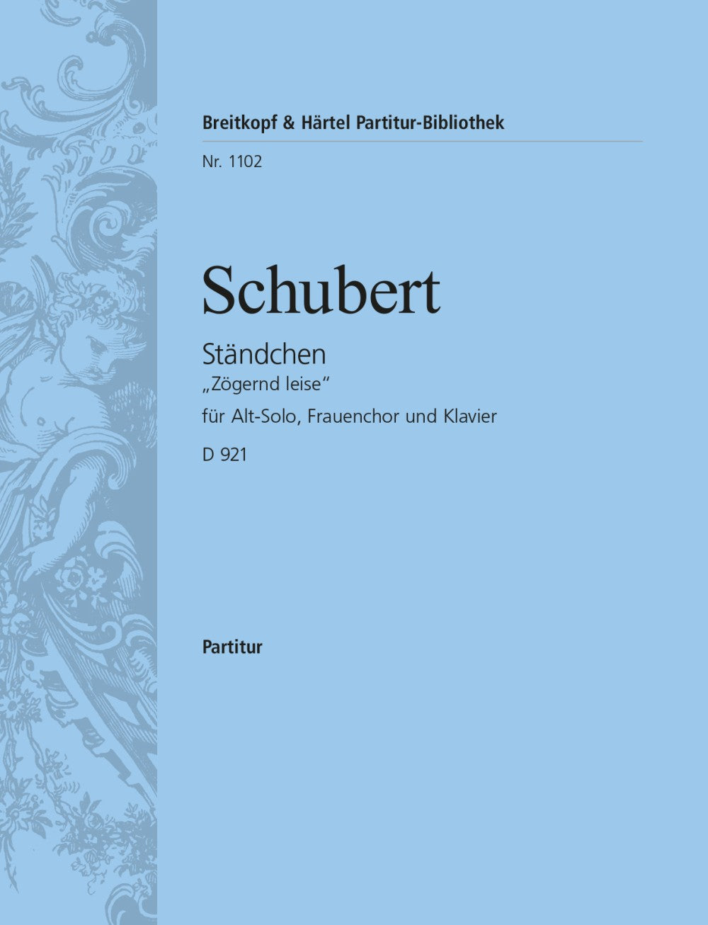 Schubert, Staendchen D 921 (Breitkopf)