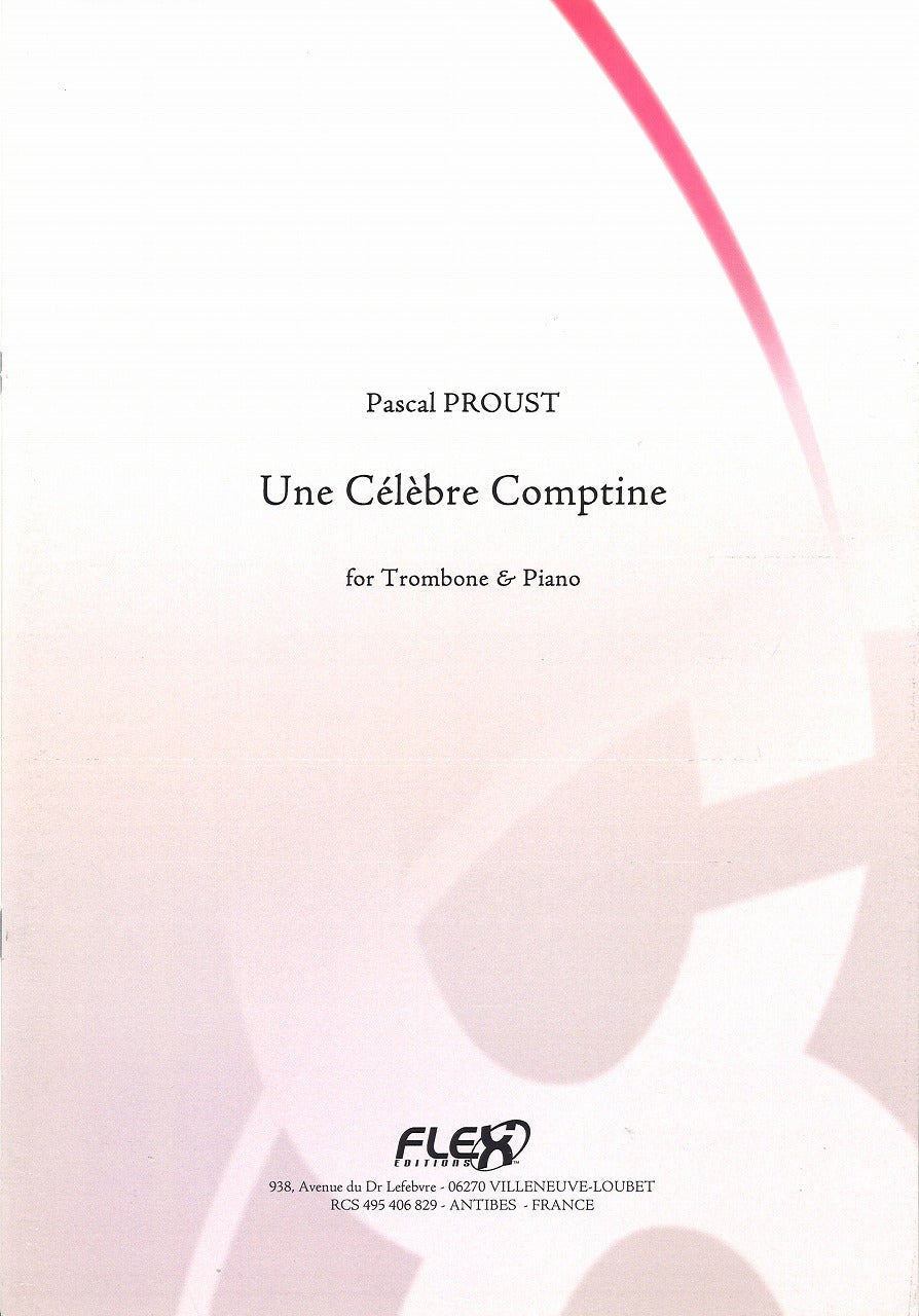 Proust, Une Celebre Comptine (Flex Editions)