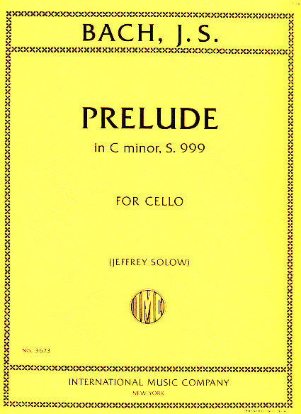 Bach, Prelude BWV 999 in c (Vc Solo) (IMC)