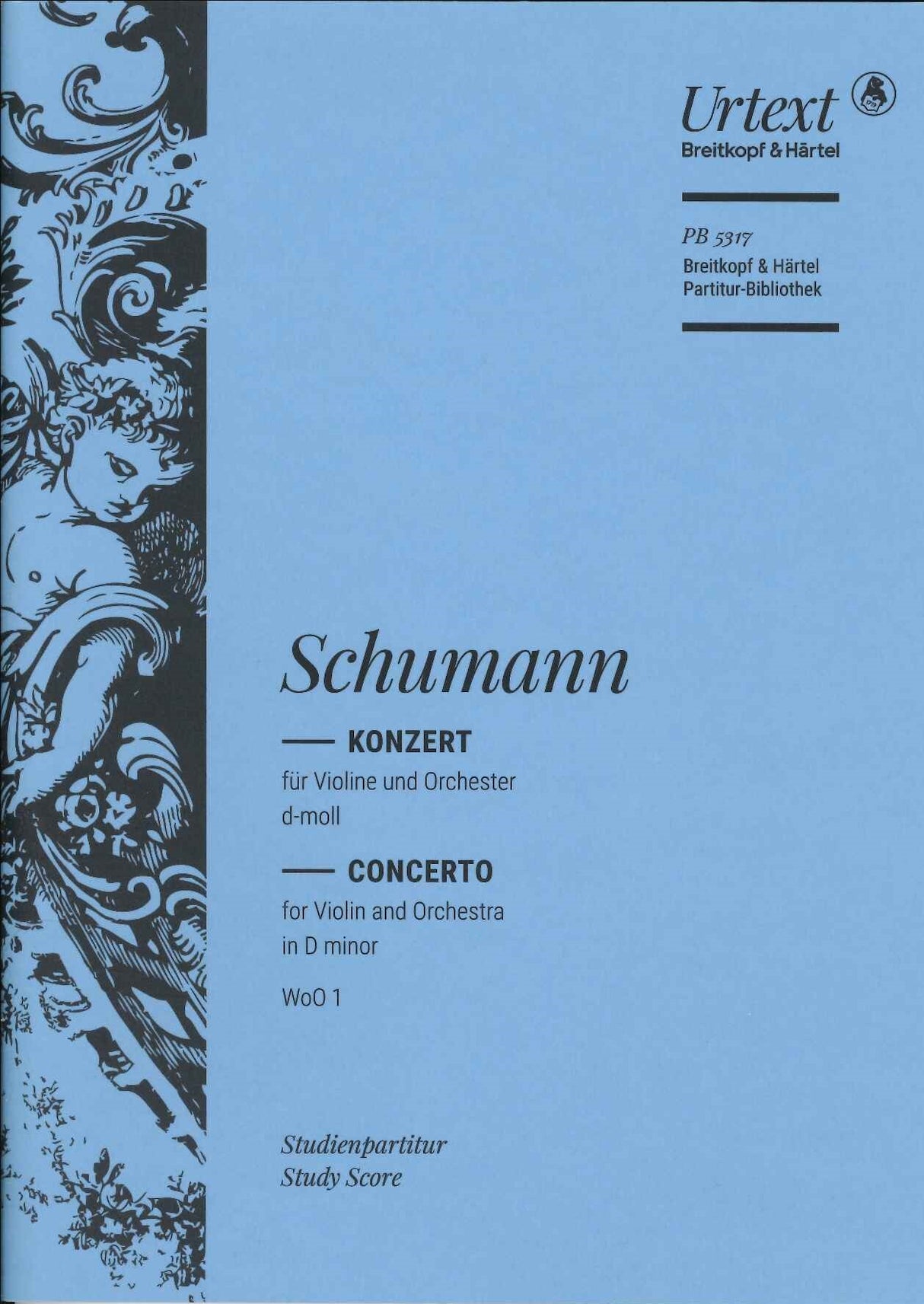 Schumann, Concerto for Violin in d WoO 1 (Breitkopf)