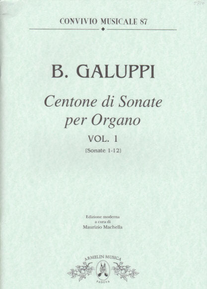 Galuppi, Centone di sonate 1: 1-12 (Armelin Musica)