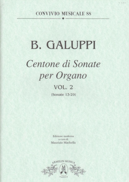 Galuppi, Centone di sonate 2: 13-29 (Armelin Musica)