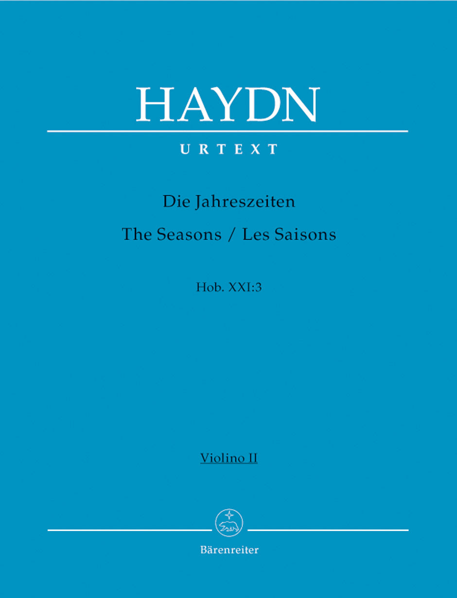 Haydn, Jahreszeiten Violin II (Barenreiter)