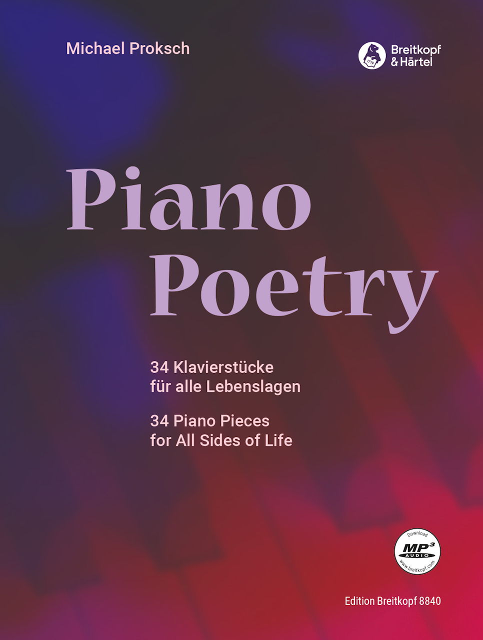 Proksh, 34 Klavierstucke (+CD) (Breitkopf)