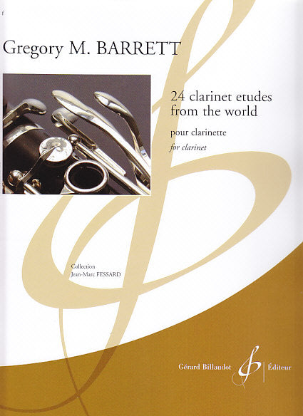 Barrett, 24 Clarinet Etudes (Billaudot)