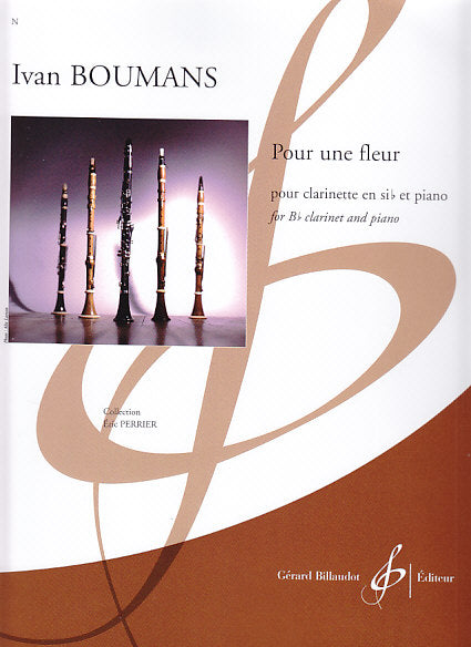 Boumans, Pour une fleur (Billaudot)