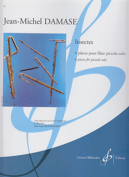 Damase, Insectes (Piccolo Solo) (Billaudot)