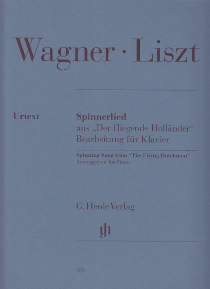 Liszt, Spinnerlied (Wagner) (Henle)