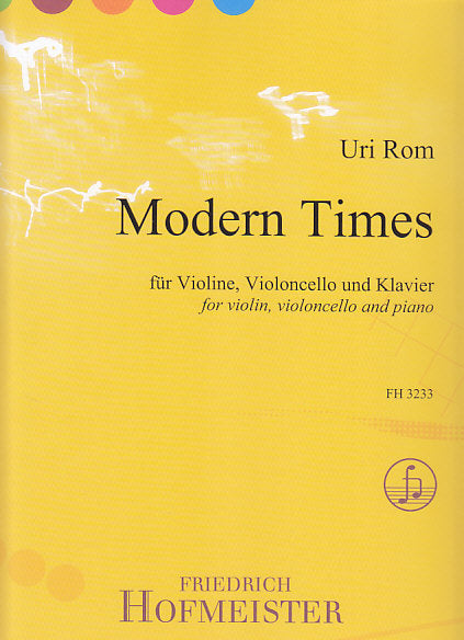 Rom, Modern Times. Fantasie (Vn,Vc,Pf) (Hofmeister)