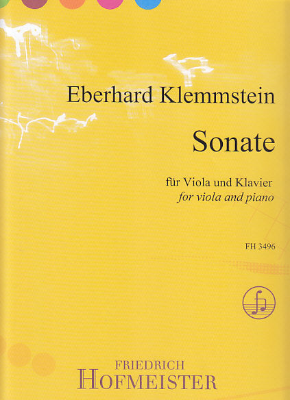 Klemmstein, Sonate (Va,Pf) (Hofmeister)